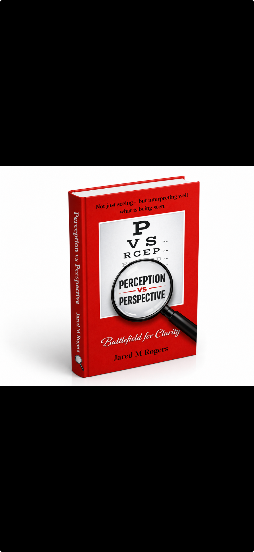 Perception vs Perspective β book cover by Jared M. Rogers